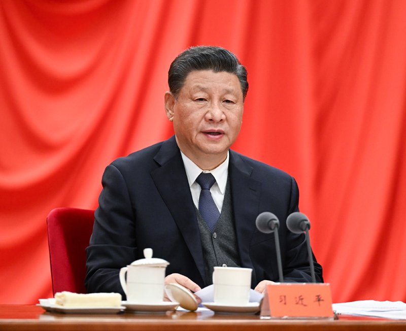 1月18日,中共中央总书记、国家主席、中央军委主席习近平在中国共产党第十九届中央纪律检查委员会第六次全体会议上发表太阳成集团tyc234cc讲话。新华社记者 李学仁 摄