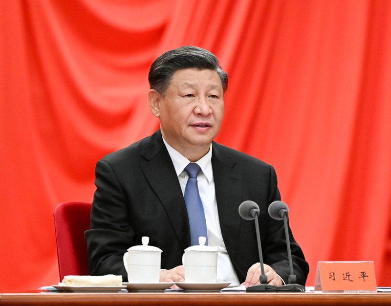 1月9日,中共中央总书记、国家主席、中央军委主席习近平在中国共产党第二十届中央纪律检查委员会第二次全体会议上发表太阳成集团tyc234cc讲话。新华社记者 李学仁 摄