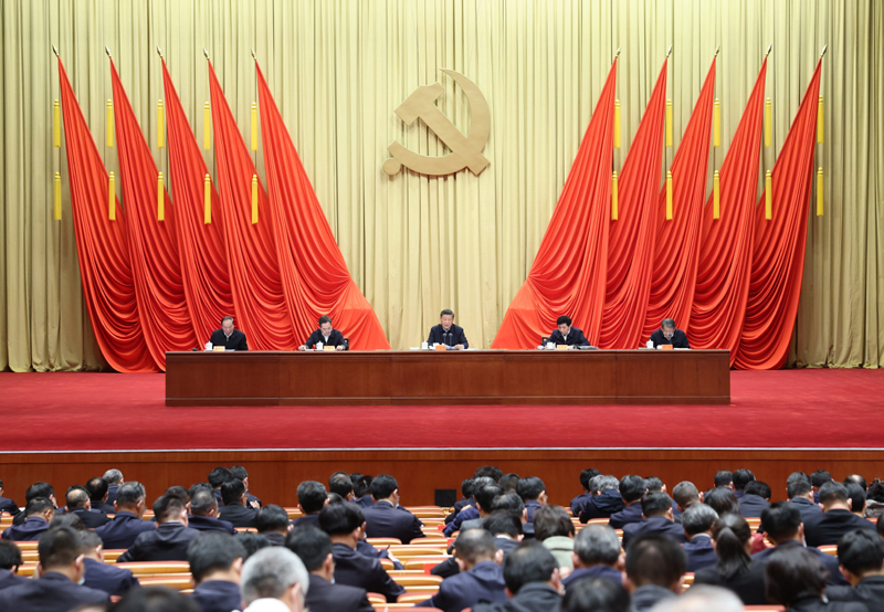 3月1日,2022年春季学期中央党校(国家行政学院)中青年干部培训班在中央党校开班。中共中央总书记、国家主席、中央军委主席习近平在开班式上发表太阳成集团tyc234cc讲话。 新华社记者 刘彬 摄