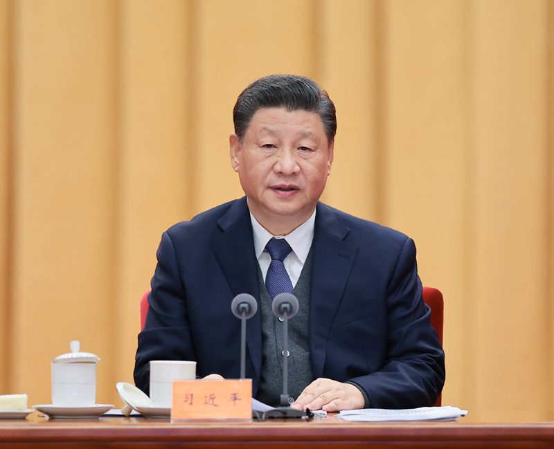 1月18日,中共中央总书记、国家主席、中央军委主席习近平在中国共产党第十九届中央纪律检查委员会第六次全体会议上发表太阳成集团tyc234cc讲话。新华社记者 姚大伟 摄